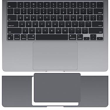 Imagem de CaseBuy Capa protetora para descanso de mãos compatível com MacBook Pro de 14 polegadas A2442 M1 Pro ou M1 Max Chip com protetor de teclado Touch ID, cinza espacial