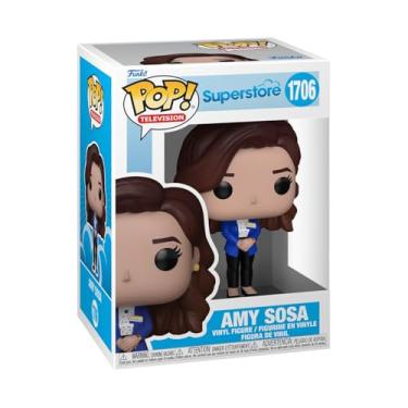 Imagem de Funko Pop! Televisão: Superstore - Amy Sosa - Super Store - Figura de vinil colecionável - ideia de presente - Mercadoria oficial - brinquedos para crianças e adultos - TV Fans