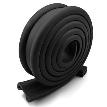 Imagem de Isolador de alça de tanque de combustível de 5 cm adequado para a maioria dos caminhões semirreboque, vedação de borracha isolante universal, 1,8 m