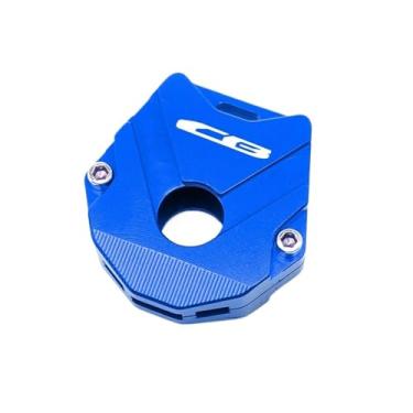 Imagem de jininshengxindianzi Compatible With CB650R CB650F CB500X CB400X CB500F CB400F CB1000R Key Cover Shell Keychain Key Chain Tag Motorcycle Accessories(Key Cover Blue)