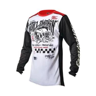 Imagem de Camisa de Ciclismo Masculina MTB/Motocross - Downhill 2023, BR-G4, 10