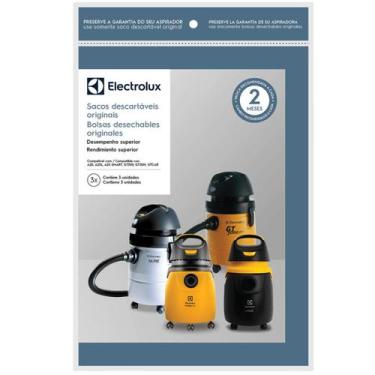 Imagem de Kit 3 Saco Descartável P/ Aspirador Eletrolux Original Cse20 - ELECTRO