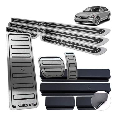 Imagem de Descanso Pedaleira Soleira Passat Highline 17 A 19 Preto AR