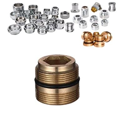 Imagem de Adaptador de torneira, acessório de mangueira de pia para cozinha, banheiro, torneira de jardim (transformada embutida 21/63.5 cm-27T macho 55/162.6 cm-27T)