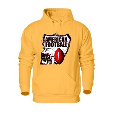 Imagem de Blusa de Frio Moletom Abrigo Masculino Inverno Flanelado Com Bolso Canguru Estampado