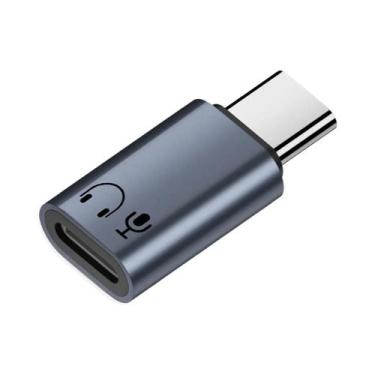 Imagem de Adaptador De Áudio USB C Para Lightning Para iPhone 15 16 pro Max Sams