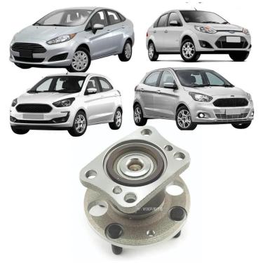 Imagem de Cubo Roda Tras Ford Ka Fiesta C/Abs Rolamento Aro 15 C11F109