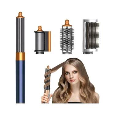 Imagem de Secador De Cabelo Profissional 6 Em 1 Para Mulheres, Escova Secadora D