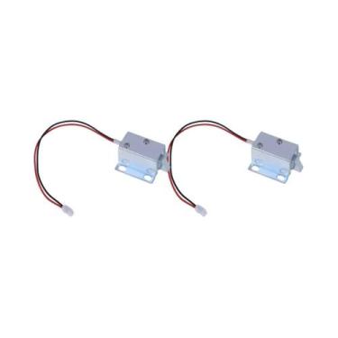 Imagem de Mini Fechadura Magnética 2-5 Peças DC 5V-6V 12V Solenoide Eletromagnét