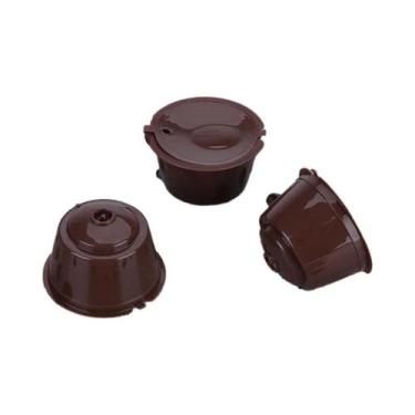 Imagem de Cápsulas De Café Reutilizáveis Dolce Gusto Conjunto Com 3 Peças Refilá