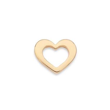 Imagem de Pingente flutuante coração banhado a ouro 18k - Rommanel