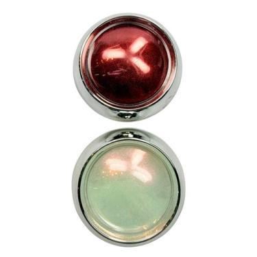 Imagem de Kit Pó Cromado Vermelha + Asa de Borboleta Branco Nail Art8 - Aqui tem