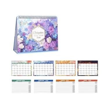 Imagem de Calendário De Mesa Elegante E Estiloso 2026: Decoração De Escritório, 