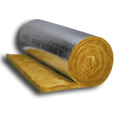 Imagem de Manta Lã de Vidro Aluminizada 60cm - 1 Metro - SANDERCE