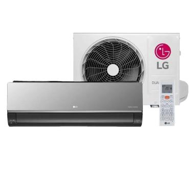 Imagem de Ar Condicionado Split Hi Wall LG Dual Artcool Uv Nano +AI Inverter 12000 BTUs Quente e Frio R32 220V
