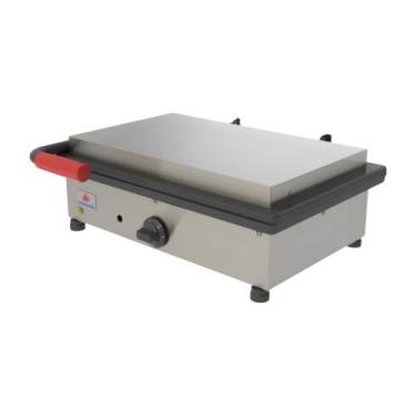 Imagem de Chapa Grill Elétrica PR-500 E Style 2mm Inox Escovado com Prensa Pão P