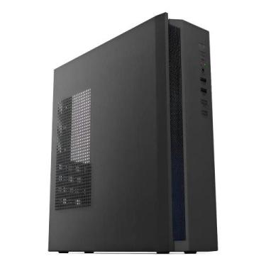 Imagem de Gabinete Pc Slim Sff Micro Atx Mini Itx Com Fonte 200w Bluecase TFX BG