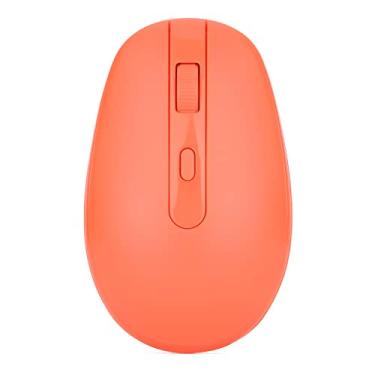 Imagem de Rii Mouse sem fio RM700 2.4G silencioso com receptor nano USB para laptop, PC, Mac, Chromebook, Windows (laranja)
