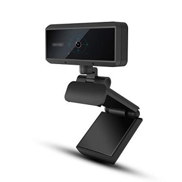 Imagem de Sutinna Câmera para computador HXSJ 1080P, microfone HD com cancelamento de ruído integrado para câmera web de vídeo conferência 5 MP Webcam de foco automático