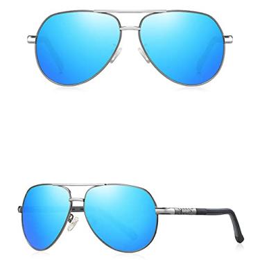 Imagem de Óculos de Sol Masculino Vintage de Alumínio Masculino Revestimento Polarizado Clássico Óculos de Sol Feminino Sombra Masculino Acessórios de Condução Óculos, 10,A