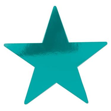 Imagem de Beistle 55837-T 72-Piece Foil Star Cutouts, 5-Inch