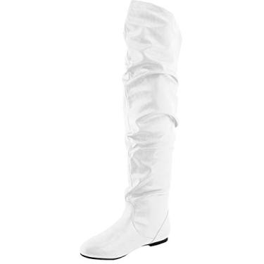 Imagem de Nature Breeze Vickie Hi feminina, Poliuretano branco, 35