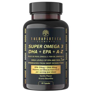 Imagem de Super Omega 3 DHA + EPA + Minerais e Vitaminas de A a Z | 60 Cápsulas-Unissex