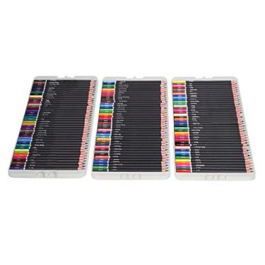 Imagem de Conjunto de 120 Lápis de Cores Vibrantes, Materiais de Arte Profissionais Seguros, Não Tóxicos para a Escola Em Casa, Com Caixa de Armazenamento de Ferro para Iniciantes e