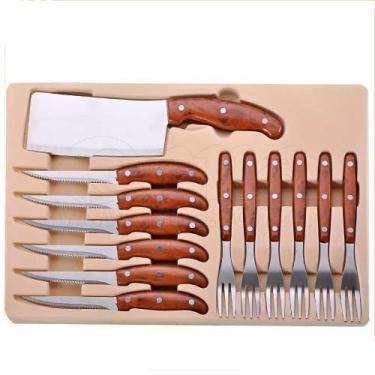 Imagem de Faqueiro Luxo Kit Churrasco - Siga Tools