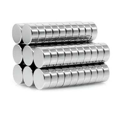 Imagem de 30Un. Imã De Neodímio Disco Trava Tudo 13x5 - 13mm X 5mm N35 - Neoimp