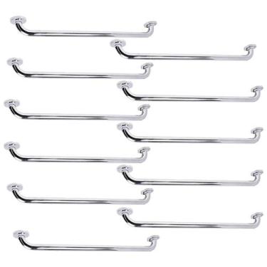 Imagem de Alça De Apoio 70cm Suporte Anti Queda Kit 12 Uni Evita Acidente Gestan