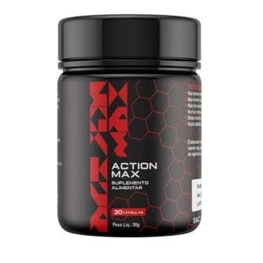 Imagem de Action Max - 30 Capsulas, Suplemento Natural p/corpo esbelto