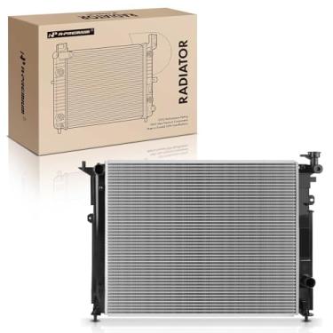 Imagem de A-Premium Conjunto de radiador de arrefecimento do motor compatível com Genesis G90 2020 e Kia K900 2019-2020, 3,3L, número de substituição KI3010175