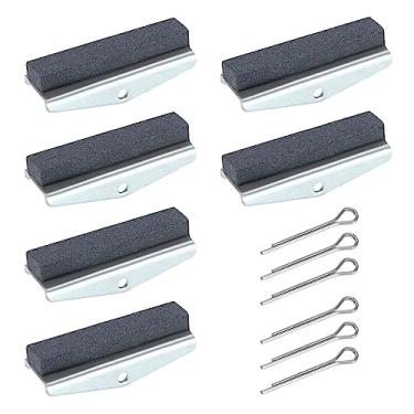 Imagem de 2 conjuntos de pedras de reposição de cilindro de motor de 3 mandíbulas de cilindro de motor de carro moagem de cilindro de freio para limpeza polimento de 3 polegadas