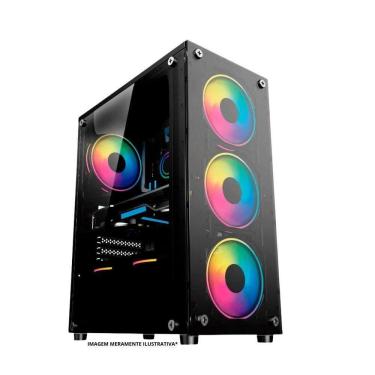 Imagem de Pc Gamer Completo Amd Ryzen 5 5600gt Radeon Vega 7 16gb Ddr4 Ssd 512gb Fonte 500w Monitor 23