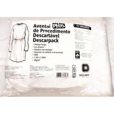 Imagem de Avental Procedimento 30g(Compr-120cm-Larg-140cm)Descarpack