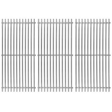 Imagem de Dongftai SF876C (pacote com 3) Grelha de cozimento de aço inoxidável de 40 cm para Master Chef 85-3100-2, 85-3101-0, G43205, G43227, G43257, G43258, G45118, G45119, T480.