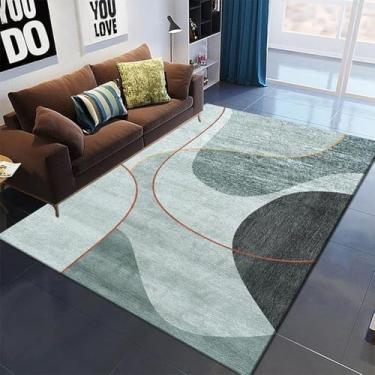 Imagem de Tapete de chão resistente a manchas, leve e fácil de cuidar, tapete de chão para áreas internas e externas, varanda frontal, sala de estar, capacho, SJR 1,60X90CM (2X5,3FT)