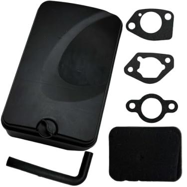 Imagem de Conjunto de carcaça do purificador de ar 0G8442C111 adequado para gerador portátil Generac GP5000 GP5500 GP6500 GP6500E GP7500E GP8000E GP9200E XT8000E RS8000E - 2024 Nova atualização