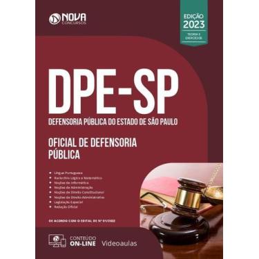 Imagem de Apostila DPE-SP - Oficial de Defensoria Pública - Nova Concursos