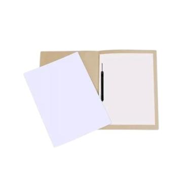 Imagem de PASTA COM GRAMPO PLASTICO DUPLEX BRANCA C/20UN