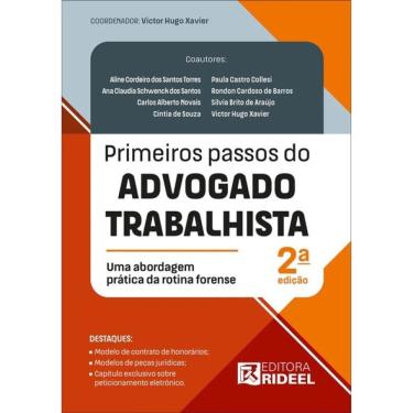 Imagem de Primeiros Passos Do Advogado Trabalhista - 2025