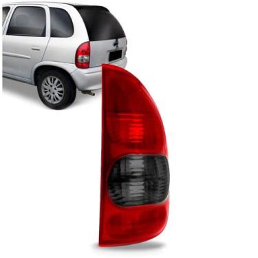 Imagem de Lanterna Traseira Corsa 4 Portas 2000 2001 2002 Hatch Fumê, Direito