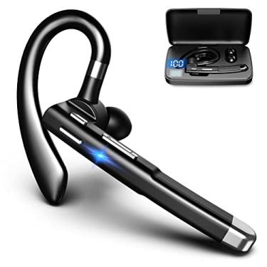 Imagem de Fone de Ouvido Bluetooth V5.3, Fone de Ouvido Sem Fio Com 500 MAh de Cargo de Capa de Mão -fones de Ouvido Cancelando o Microfone para Negócios de Direção (520 Segunda geração)