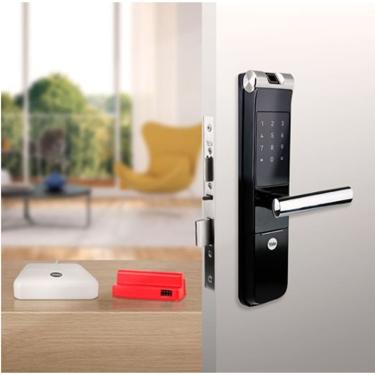 Imagem de Combo Yale - Fechadura Digital Ymf 40 com Hub e Zigbee Integrados