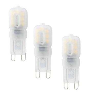 Imagem de 3 Lâmpada Led G9 2w 2700k 180lm Branco Quente Save Energy