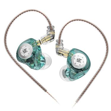 Imagem de FEDAI Fones de ouvido KZ EDX Pro com fio no monitor auricular, fones de ouvido com som estéreo de alta fidelidade IEM com 1DD novo driver dinâmico de 10 mm com cancelamento de ruído com cabo