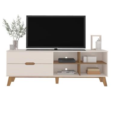 Imagem de Rack Para Tv Até 75" Verona Off White/pinho Artely Off White/pinho