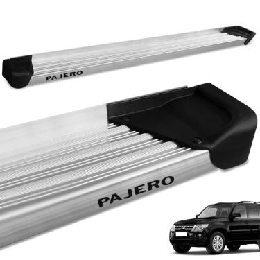 Imagem de Estribo Lateral Pajero Full 2008 a 2020 5 Portas Alumínio Natural A3 Gtnox