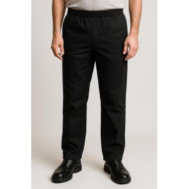 Imagem de Calça de Brim Para Mecânico Obras, Preto, M